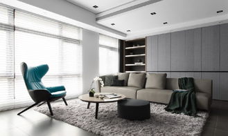 春日圓舞曲 117㎡現(xiàn)代簡約三居室實(shí)景全案賞析